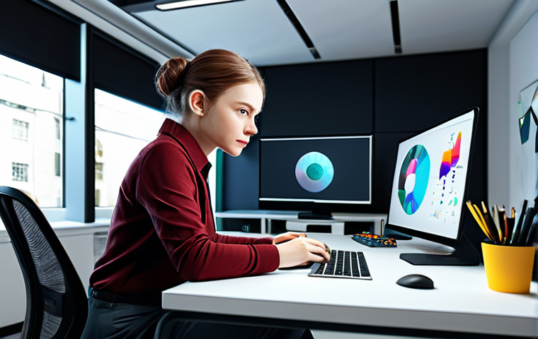 **

"A young, fully clothed character designer, appropriate attire, working at a bright desk in a modern office, surrounded by digital art tools, safe for work, professional setting, perfect anatomy, natural proportions, high quality, modest clothing. Focus on their focused expression and creative energy."

**