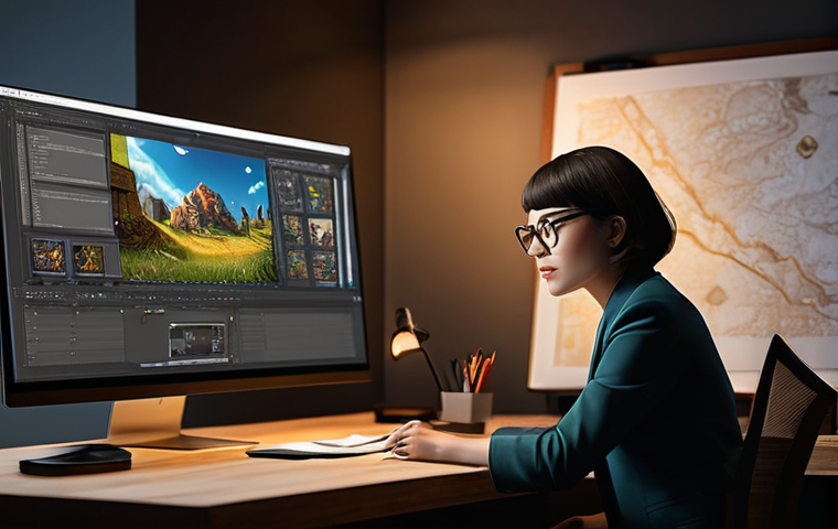 캐릭터 디자인 전공의 학비와 장학금 - **Prompt 2: Thoughtful Student Reviewing Scholarship Information**
    A thoughtful male student, ar...