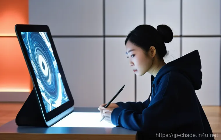 캐릭터 디자인 실습 스케줄 관리 - **Prompt:** A proud and confident East Asian male artist (30s) standing in a brightly lit, modern st...