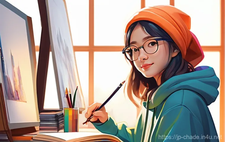 캐릭터 디자인 입시 포트폴리오 준비 사례 - **Full Body Pose:** A heroic, ready-for-action stance, standing tall and firm.