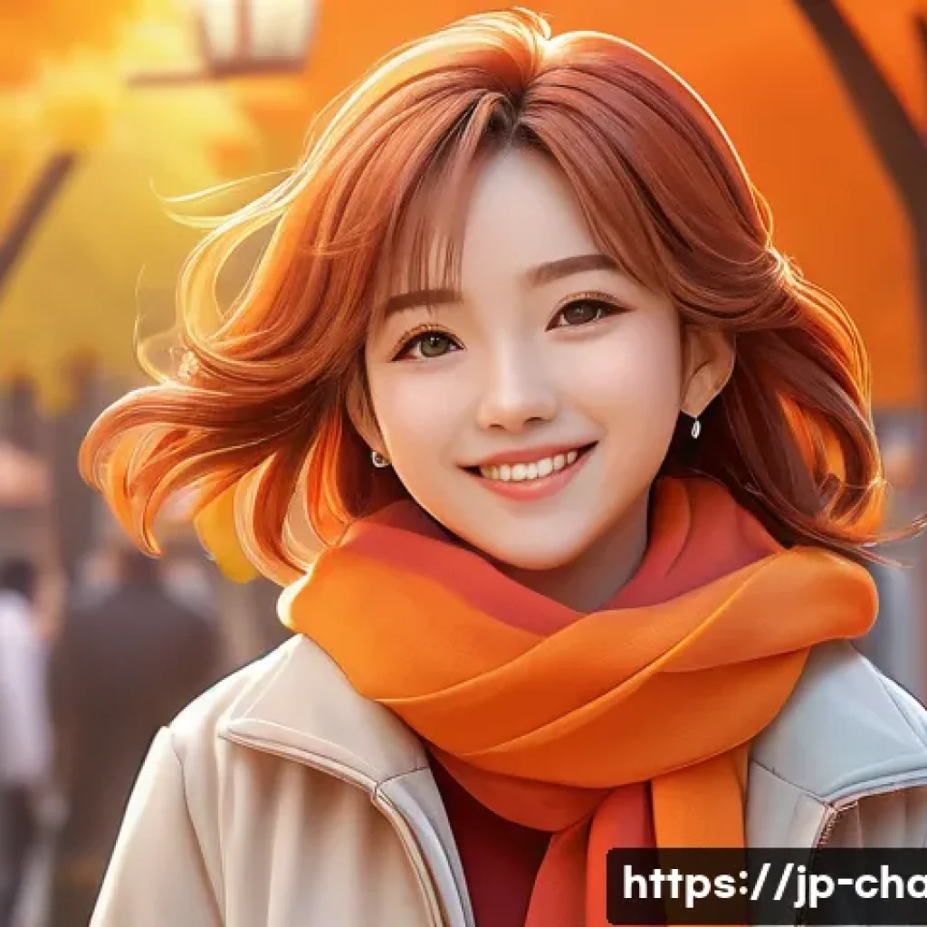 캐릭터 디자인과 만화 아트의 차이점 - A vibrant, energetic anime-style character design featuring a cheerful young woman with warm red and...
