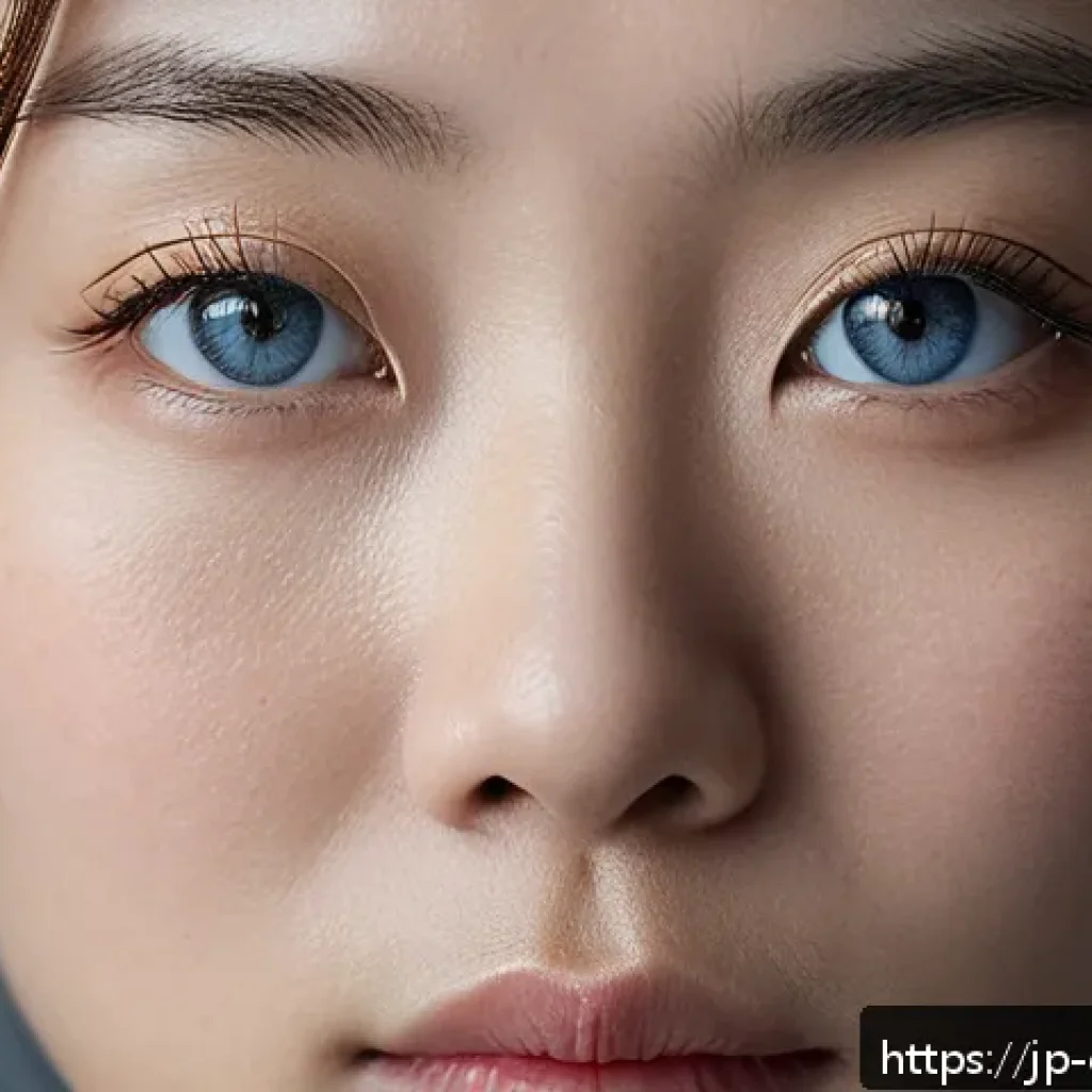 캐릭터 디자인의 강력한 감정 표현법 - A detailed close-up portrait of a young Japanese woman expressing deep, complex emotions through sub...